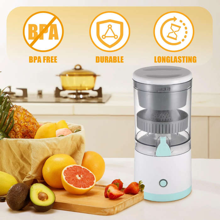 Portable Electric Juicer Camping Rechargeable Citrus Juicer