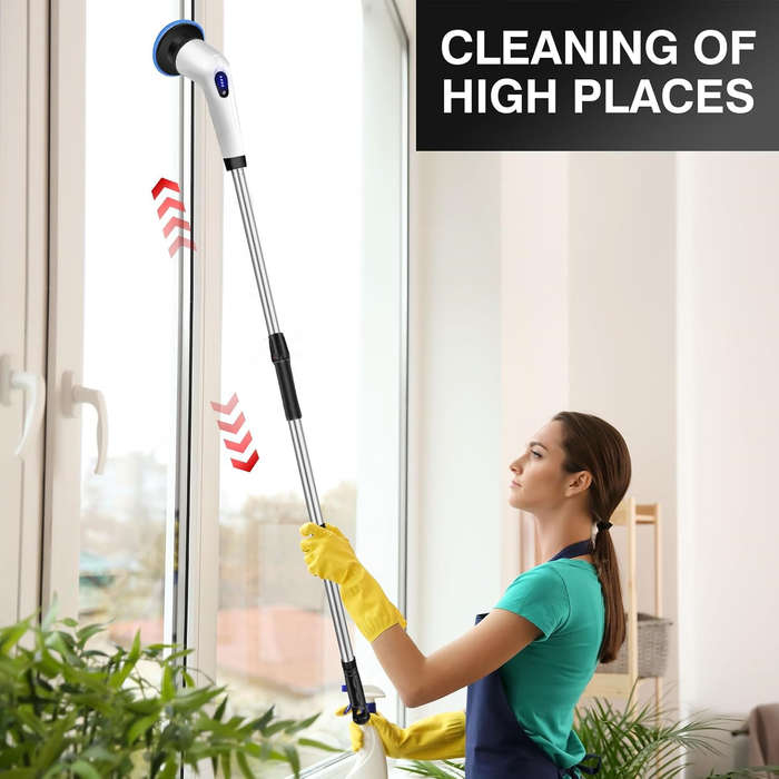Versatile Electric Cleaning Scrubber Multi-surface cleaner for floors, tiles, windows and cars