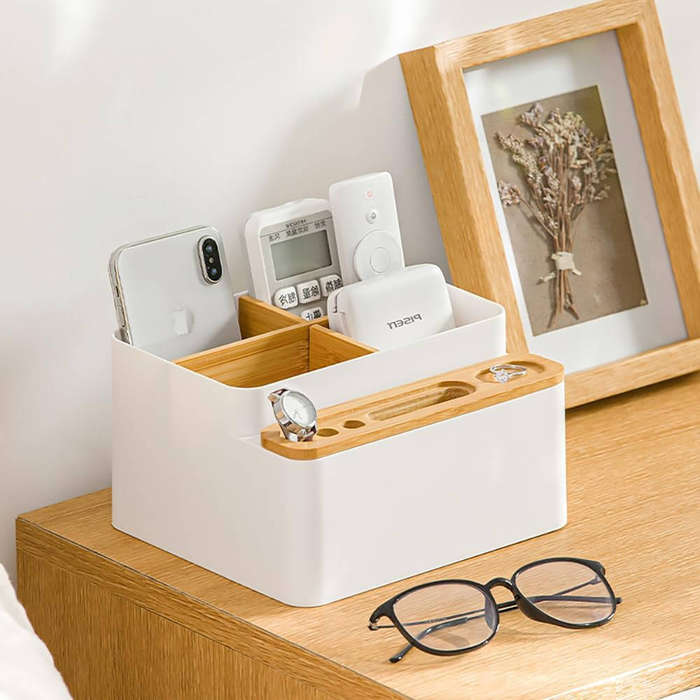 Beautiful desktop storage box modern pen holder