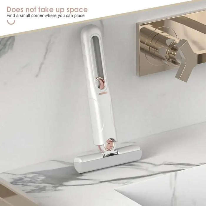 Portable lazy household desktop car glass cleaning mop