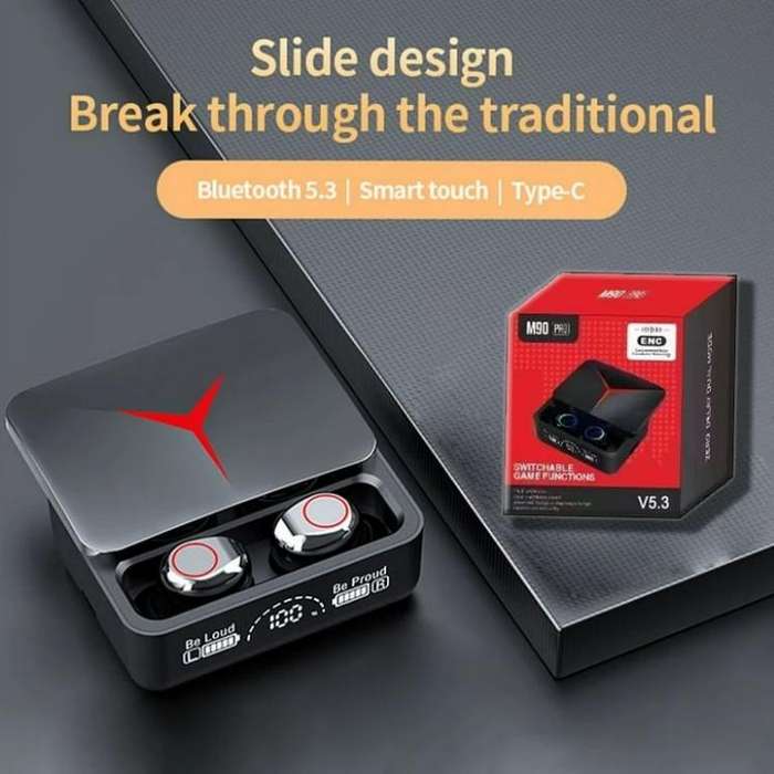 M90 Pro Bluetooth TWS Wireless Earbuds