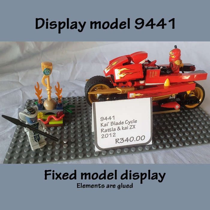 Ninjago 9441 Kai's Blade Cycle