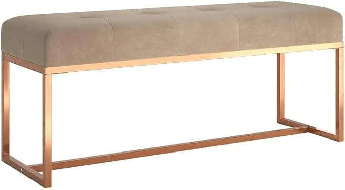 BN Velvet Bench  Luxury Velvet Seat