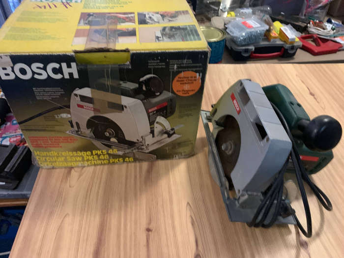 Bosch Pks 46 600W Circular Saw 150mm blade