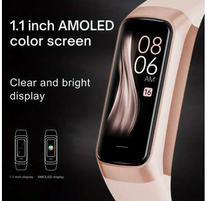 AFFEOKKI Amoled Fitness Smartwatch for Women