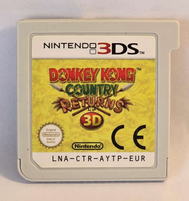 Donkey Kong Country Returns - Nintendo 3DS (Original Cartridge with Case)