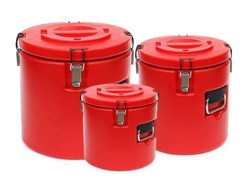 40L Stainless Steel Party Food Warmer Set of 3