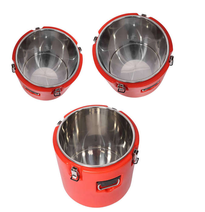 40L Stainless Steel Party Food Warmer Set of 3