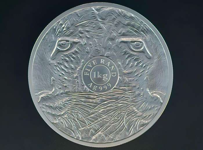2025 R5 1KG Fine-Silver Africa's Big Five - Leopard Series ll