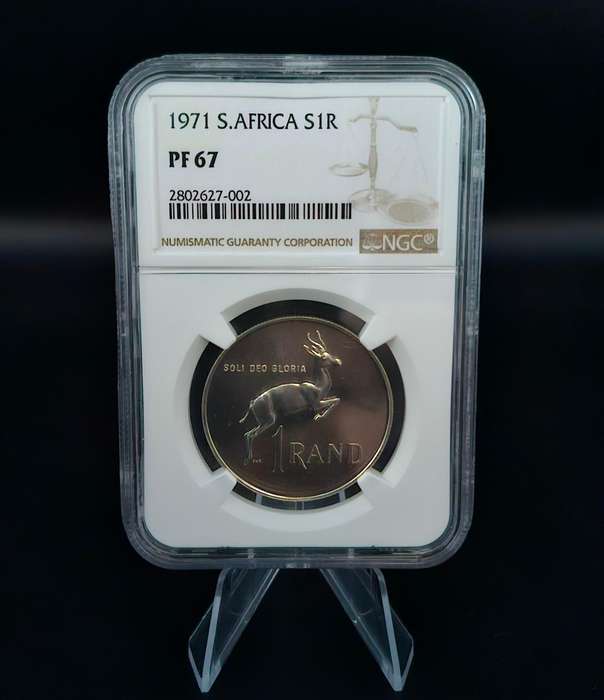 1971 South Africa S1R (PF 67) - TOP POP