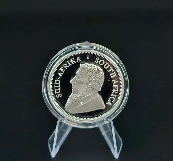2025 1 oz Silver Krugerrand - Johannesburg Privy
