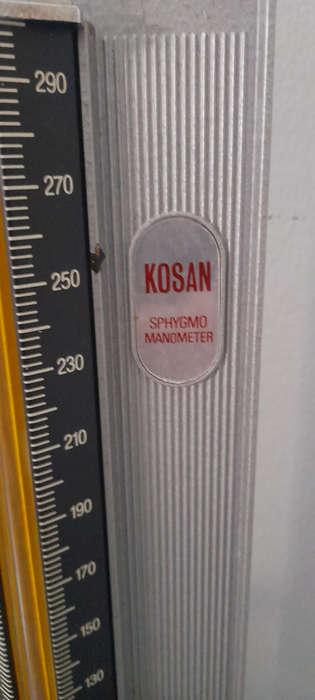 Vintage Kosan Mercurial Sphygmo Manometer 300mm/Hg (AS IS)