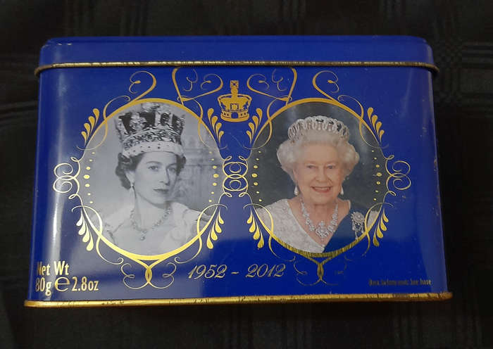 Queen Elizabeth the Second's Diamond Jubilee Commemorative Tea Tin