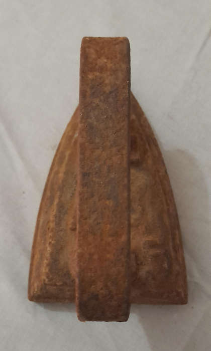 Old Rusty Sad Iron marked A A 5