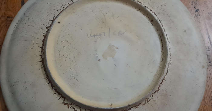 Hand Painted Ceramic Plate