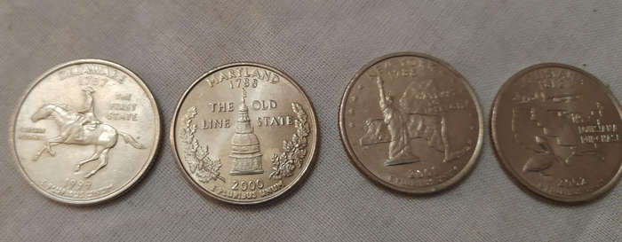 1/4 Dollar "Washington Quarter" Coin Lot