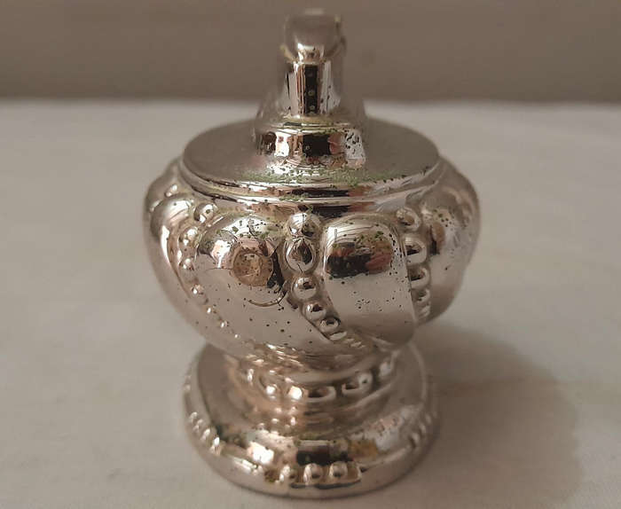 Ronson Crown, Vintage Silver-plated Table Lighter