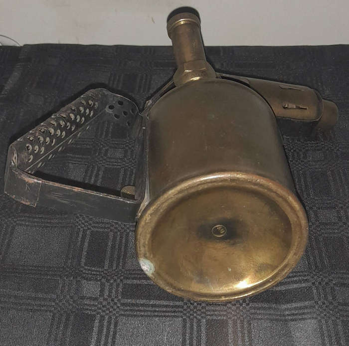 Vintage Primus 632 Blowtorch, Brass with Metal Handle
