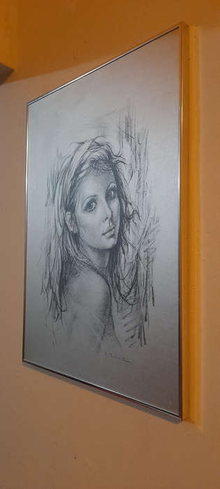 Young Woman by Giuseppe Tarantino Portrait
