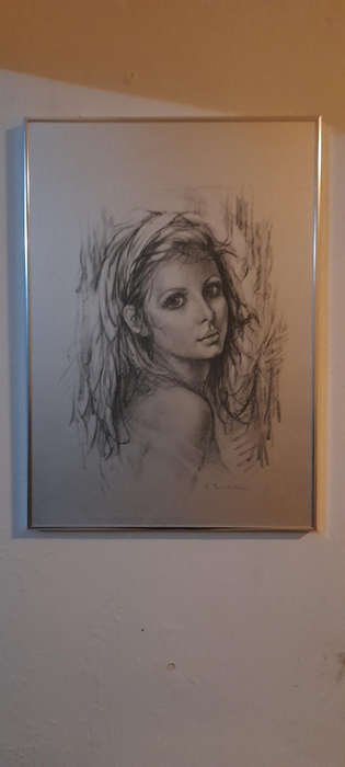 Young Woman by Giuseppe Tarantino Portrait