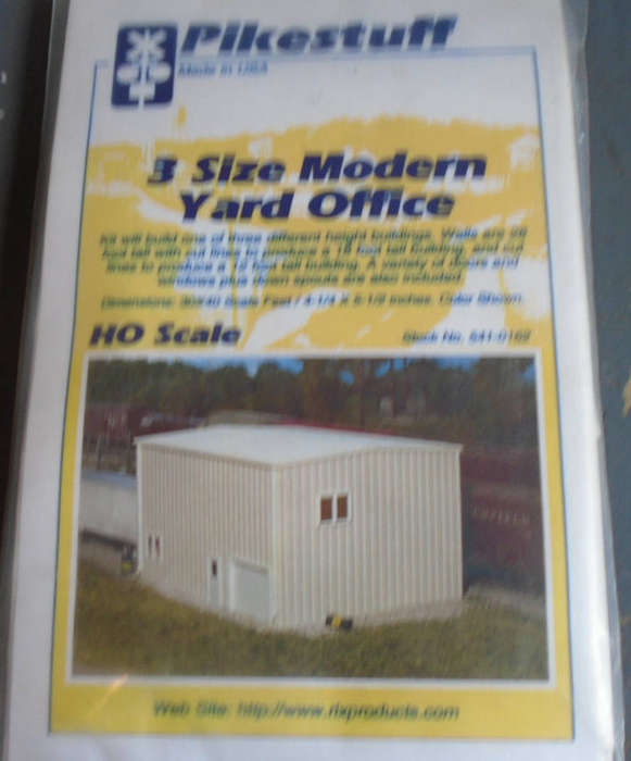 PIKE STUFF HO SCALE - MODERN YARD OFFICE, IN PKT