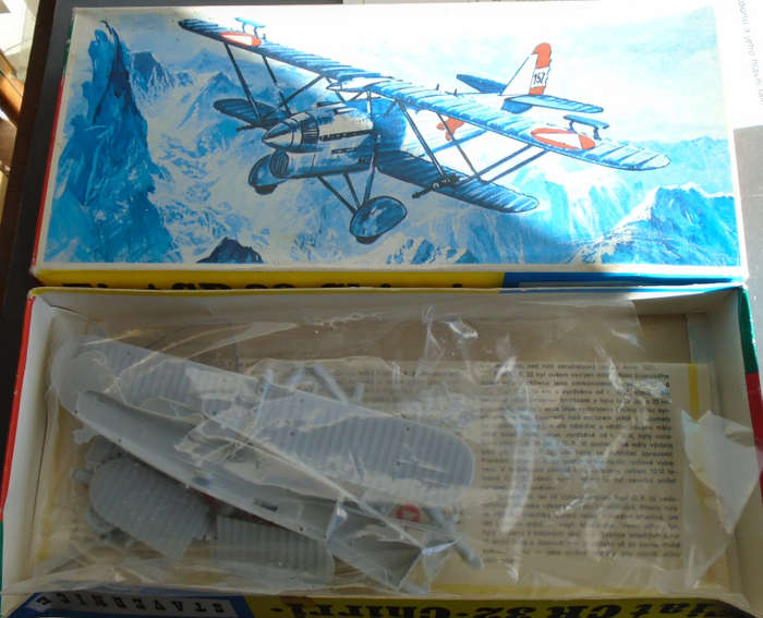 SMER 1/48 SCALE - FIAT CR 32 CHIRRI KIT, BOXED