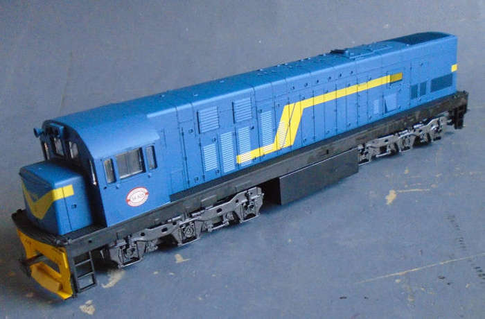 FRATESCHI HO SCALES - SAR CLASS 34 BLUE TRAIN DIESEL LOCO, BOXED