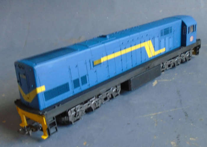 FRATESCHI HO SCALES - SAR CLASS 34 BLUE TRAIN DIESEL LOCO, BOXED