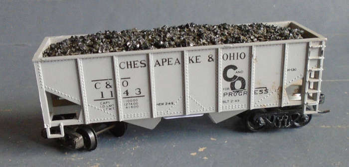 BACHMANN HO SCALE - C&O COAL HOPPER