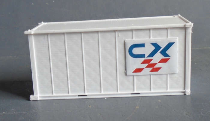 HO SCALE - 20' CX CONTAINER - NEW