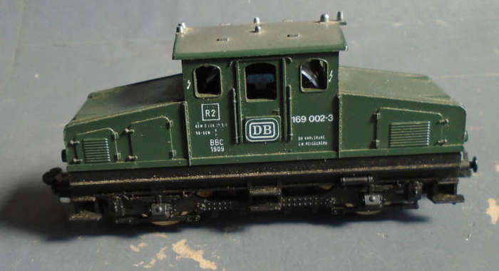 LIMA HO SCALE - DB DIESEL LOCO, RUNNING, SPARES OR REPAIRS