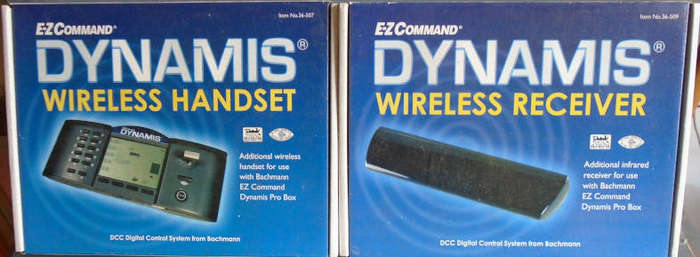 BACHMANN COMPLETE E-Z COMMAND DCC SET, WITH BOOSTER & REMOTE CONTROLS AS PER FOTOS, ALL BOXED