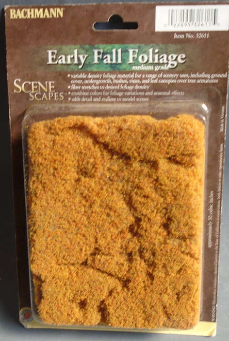 BACHMANN ALL SCALES - EARLY FALL FOLIAGE, CARDED