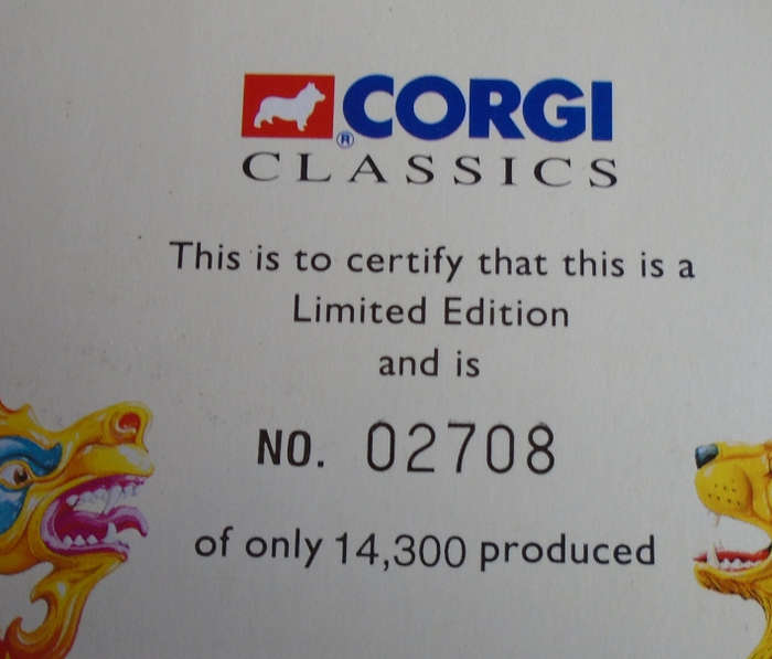 CORGI 1/50 SCALE - ERF DODGEM TRUCK & BOX TRAILER SET - BOXED, PAT COLLINS