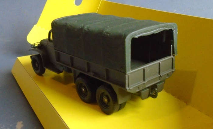 SOLIDO 1/50 SCALE - GMC MILITARY TRUCK W/CANOPY, BOXED