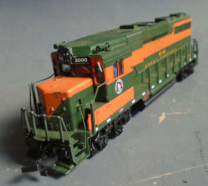 SPECTRUM HO SCALE - GN GP30 DIESEL LOCO, BOXED