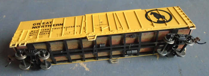 ATHEARN HO SCALE - GN FRUIT REFRIDGERATOR WAGON