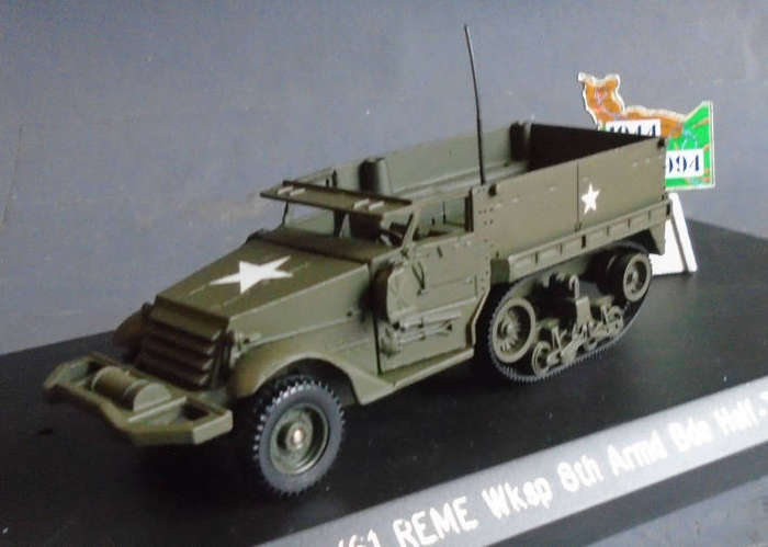 SOLIDO 1/50 SCALE - REME HALF TRACK VEHCLE, BOXED