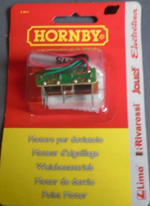 HORNBY OO/HO SCALE - R8014 POINT MOTOR, CARDED