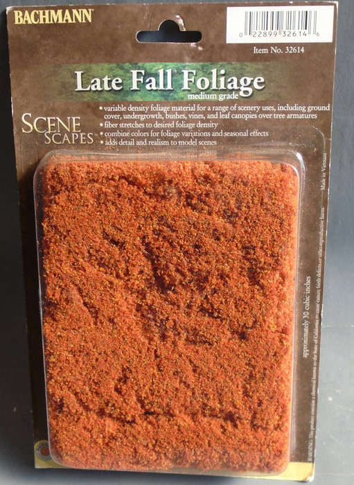 BACHMANN ALL SCALES - LATE FALL FOLIAGE, CARDED