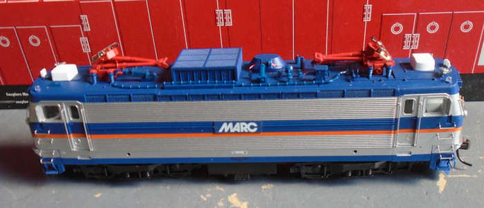 ATLAS HO SCALE - AEM-7 MARC ELECTRIC LOCO, BOXED