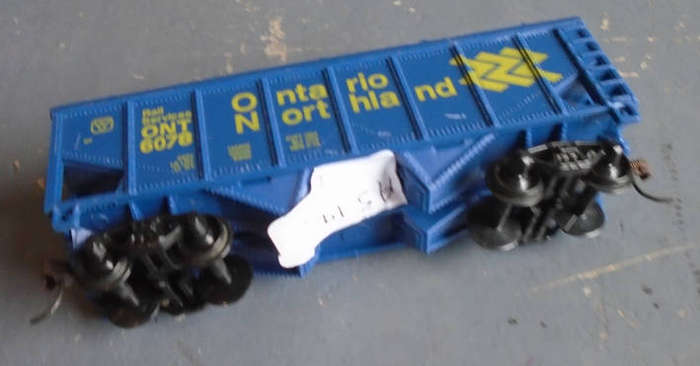 LIFE-LIKE HO SCALE - ONTARIO NORTHLAND CLOSED HOPPER