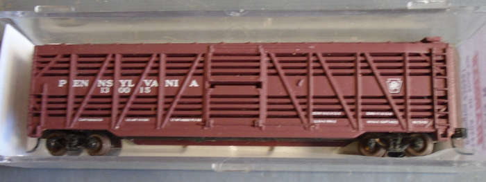 ATLAS N SCALE - PENNSYLVANIA CATTLE WAGON, BOXED
