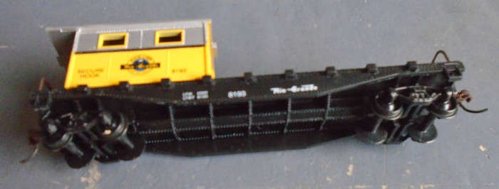 ROUNDHOUSE HO SCALE - RIO GRANDE FLAT WITH CABIN