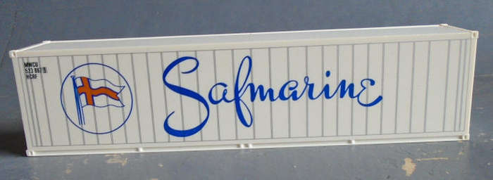 HO SCALE - 60' SAFMARINE CONTAINER