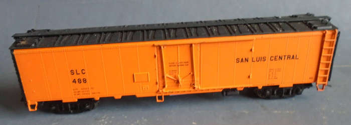 ROUNDHOUSE HO SCALE - SAN LUIS CENTRAL CLOSED GOODS WAGON