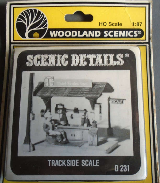 WOODLAND SCENICS HO SCALE - TRACKSIDE SCALE KIT, CARDED