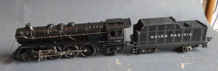 FLEISCHMANN HO SCALE - UP 4-6-2 STEAM LOCO & TENDER AS PER FOTOS