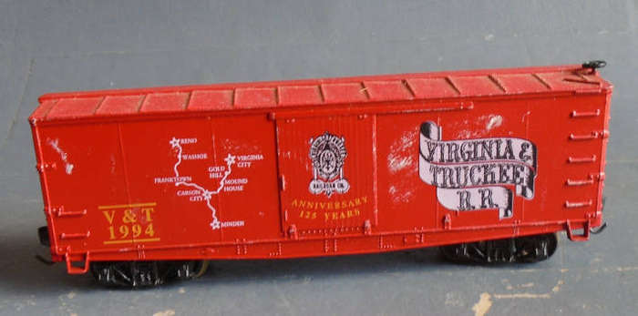 ROUNDHOUSE HO SCALE - VIRGINIA & TRUCKEE BOX CAR