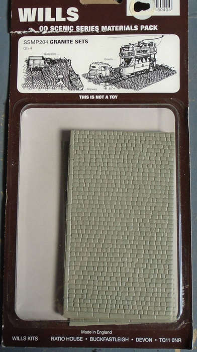 WILLS OO SCALE - CORRUGATED ASBESTOS, CARDED